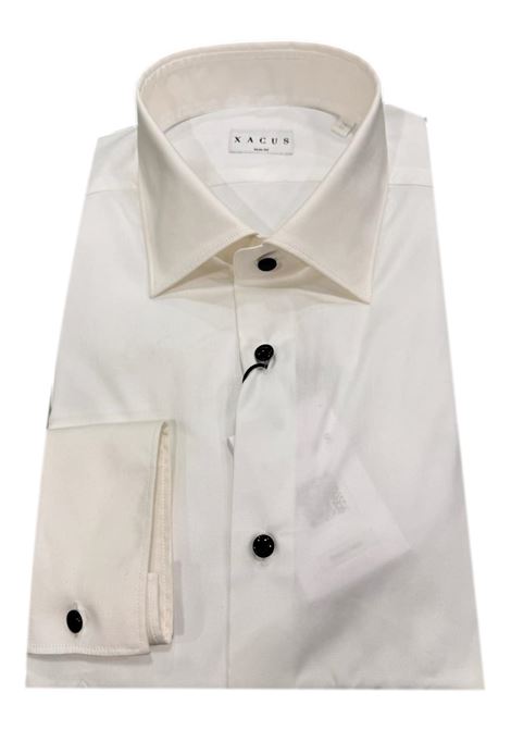 Slim fit shirt with contrasting buttons XACUS | shirts | 11716 608ML771